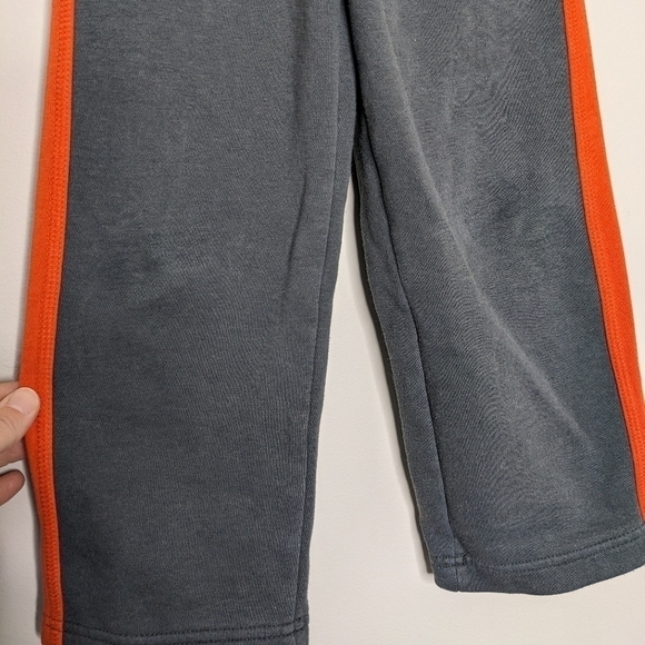 Nike Gray Orange Sweatpants 5 - Picture 4 of 6